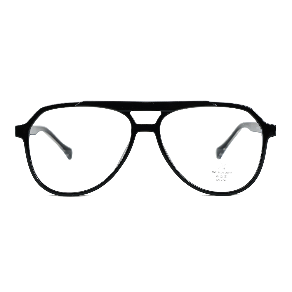 Модная квадратная оправа с двойной оправой для очков