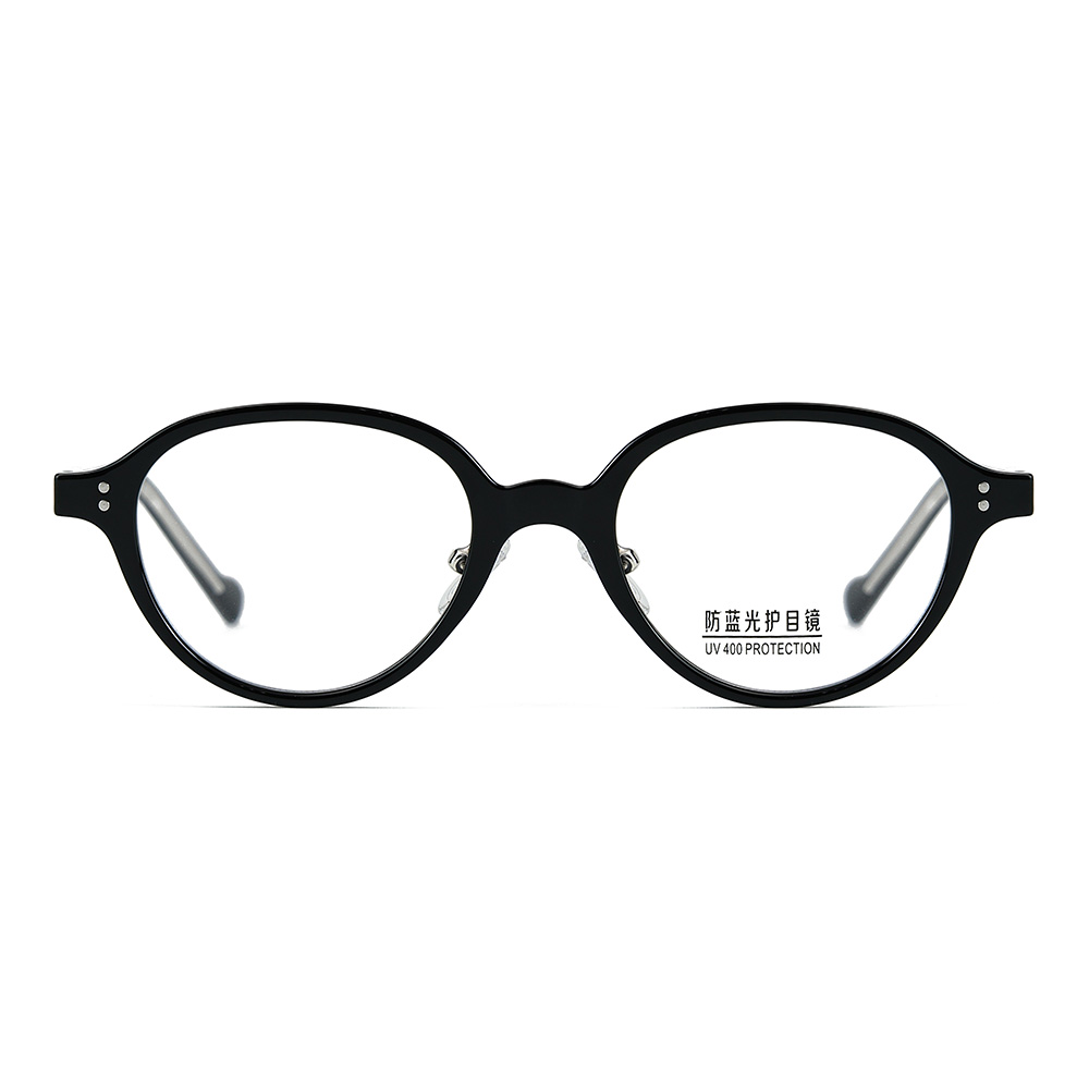 Модные овальные женские очки с маленькой оправой, блокирующие синий свет