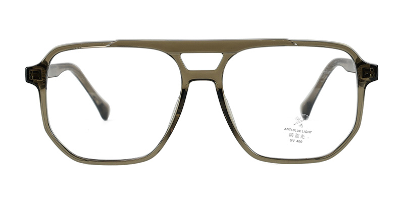 Очки Retro TR90 Acetate Double Beam Design с защитой от синего света