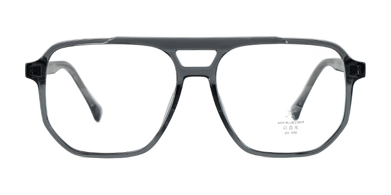 Очки Retro TR90 Acetate Double Beam Design с защитой от синего света