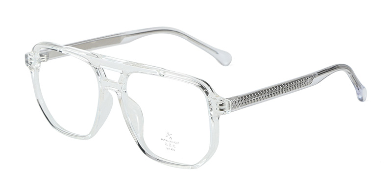 Очки Retro TR90 Acetate Double Beam Design с защитой от синего света