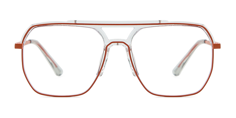 Очки с защитой от синего света в металлической оправе INS Style Pilot