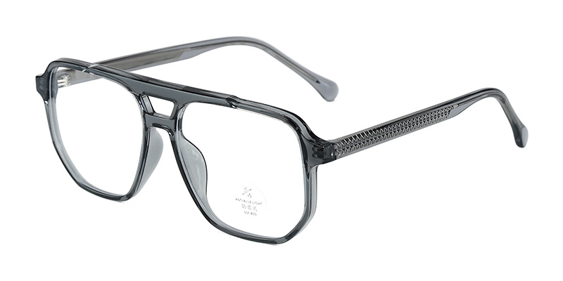 Очки Retro TR90 Acetate Double Beam Design с защитой от синего света