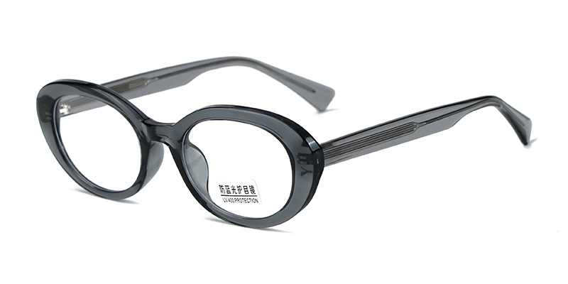 Овальная оправа в корейском стиле TR90, оправа для очков с защитой от синего света