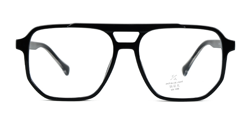 Очки Retro TR90 Acetate Double Beam Design с защитой от синего света