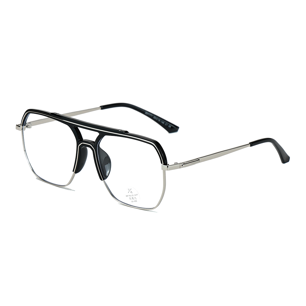 Очки защиты от синего света с металлической оправой INS Style Pilot