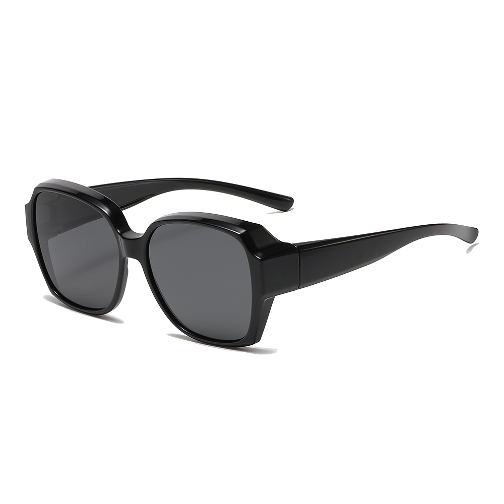 Классические квадратные очки TR90 в металлической оправе с защитой от синего света